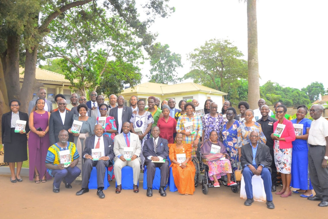 Ekitundu ku beetabye, omuli n’abantu ab’amaanyi, ku mukolo gw’okutongoza ekitabo ‘Prof. William Ssenteza Kajubi: The Man of His Legacy Image